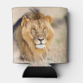 Foto van Afrikaanse Lion safari grote kattehond Blikjeskoeler (Achterkant)