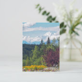 Foto van Alaska Denali Briefkaart (Staand voorkant)
