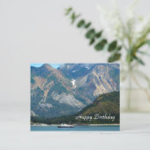 Foto van Alaska Glacier Bay Boat Briefkaart (Staand voorkant)