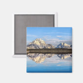 Foto van Alaska Mountains Magneet (Voorkant / Achterkant)