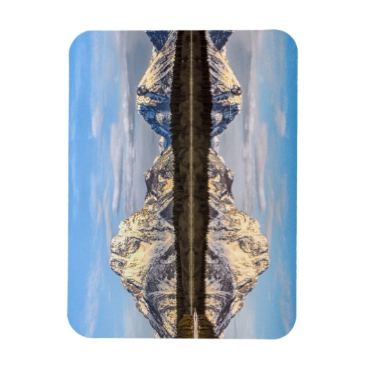 Foto van Alaska Mountains Magneet (Verticaal)