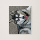 Foto van Alaskan Malamute Dog Legpuzzel (Verticaal)