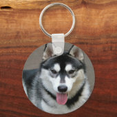 Foto van Alaskan Malamute Dog Sleutelhanger (Voorkant)