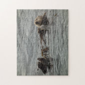 Foto van Alaskan Zee Otter Legpuzzel (Verticaal)