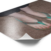 Foto van Amber Feet Afdruk (Hoek)