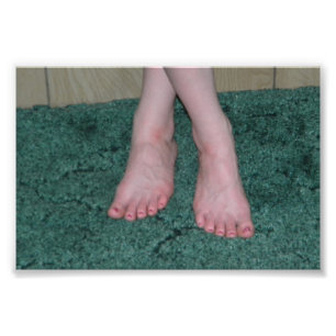 Foto van Amber Feet Afdruk
