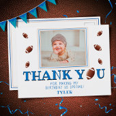 Foto van American Football Ball Birthday Briefkaart