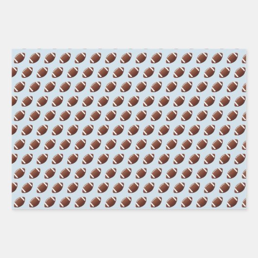 Foto van American Football Ball Happy Birthday Boy Inpakpapier Vel (Voorkant 2)