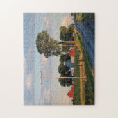 Foto van Americana Boerderij & Barns Legpuzzel (Verticaal)