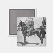 foto van Amerikaanse zadelpaarten Magneet (Voorkant / Achterkant)