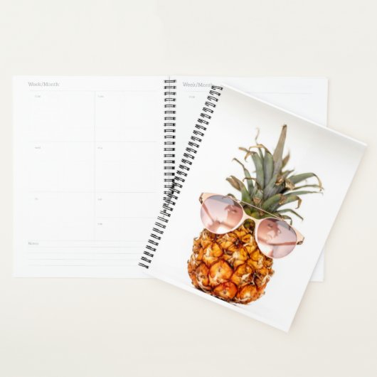 Foto van ananasappelfruit planner (Display)