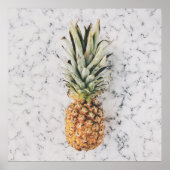 Foto van ananasappelfruit poster (Voorkant)
