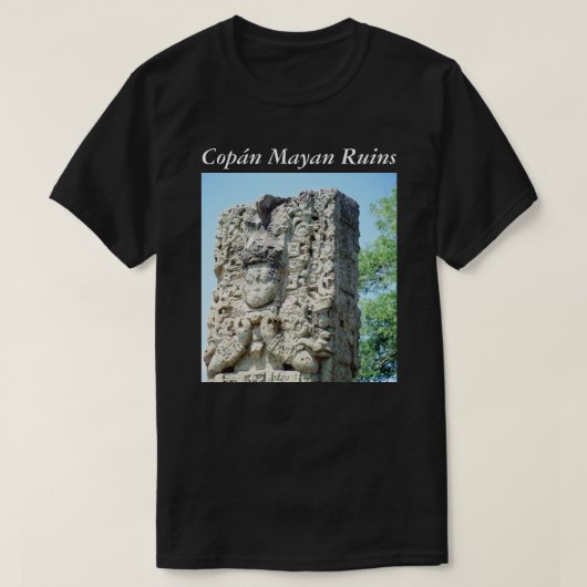 Foto van Ancient Ruins Mayan Honduras T-shirt (Design voorkant)