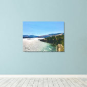 Foto van Ann Charles Columbia Canvas Afdruk (Insitu (Houten vloer))