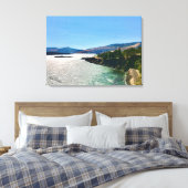 Foto van Ann Charles Columbia Canvas Afdruk (Insitu (Slaapkamer))