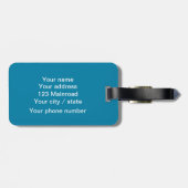 Foto van Antarctica ijsberg met tekst Bagagelabel (Achterkant horizontaal)