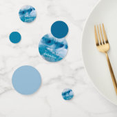 Foto van Antarctica ijsberg met tekst Confetti (Groep)