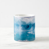 Foto van Antarctica ijsberg met tekst Koffiemok (Center)