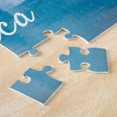 Foto van Antarctica ijsberg met tekst Legpuzzel (Zijkant)