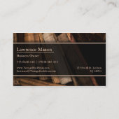 Foto van Antiek /  boekje - Visitekaartje (Achterkant)