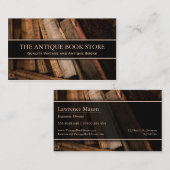 Foto van Antiek /  boekje - Visitekaartje (Voorkant / Achterkant)