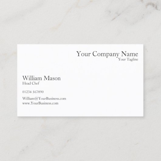 Foto van Apple Orchard - Visitekaartje (Achterkant)