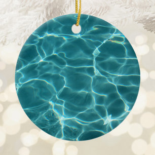 Foto van Aqua Green Swimming Pool Keramisch Ornament