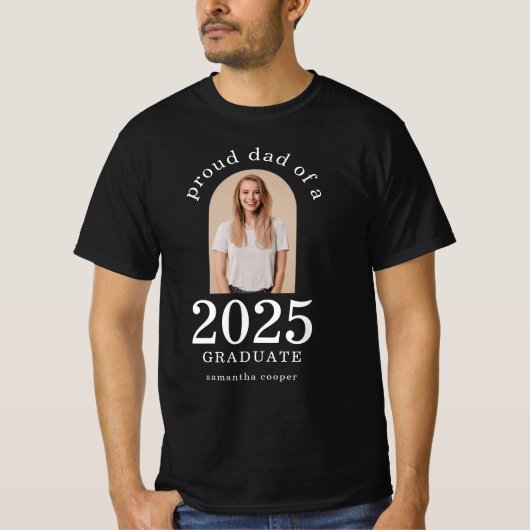 Foto van Arch Proud Dad van 2023 Afstuderen T-Shir T-shirt (Voorkant)