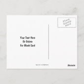 Foto van Argyle Pattern Briefkaart (Achterkant)