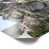 Foto van Arjuna Statue Foto Afdruk (Hoek)