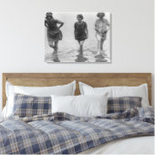 Foto van Arlington Beach voor vrouwen Canvas Afdruk (Insitu (Slaapkamer))