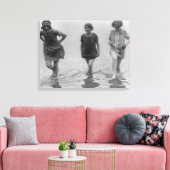 Foto van Arlington Beach voor vrouwen Canvas Afdruk (Insitu (Woonkamer))
