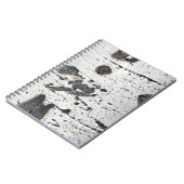 Foto van Aspen Bark Close-up Quaking Notitieboek (Linkerzijde)