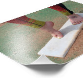 Foto van Atlanta Snow Foto Afdruk (Hoek)