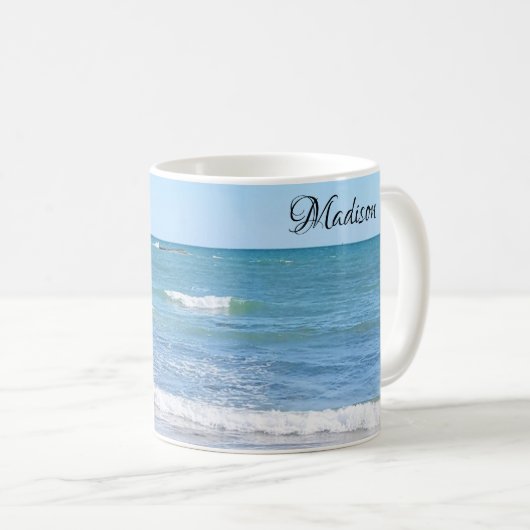 Foto van Atlantic Ocean Custom Name Koffiemok (Voorkant rechts)
