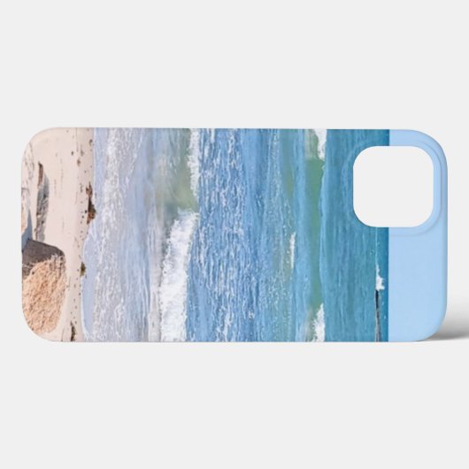 Foto van Atlantic Ocean Shore Case-Mate iPhone Case (Achterkant (horizontaal))