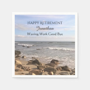 Foto van Atlantic Ocean Waves Happy Retirement Servet