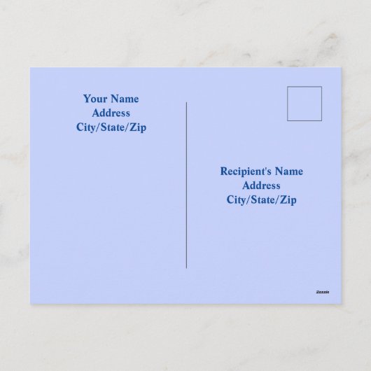 Foto van Atlantic Ocean Waves Kerstmis Feestdagenkaart (Achterkant)