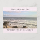 Foto van Atlantische Oceaan Beste Moeder Zee Liefh Briefkaart (Voorkant)