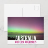 Foto van Australia Southern Lights Briefkaart (Voorkant / Achterkant)