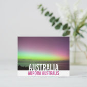 Foto van Australia Southern Lights Briefkaart (Staand voorkant)