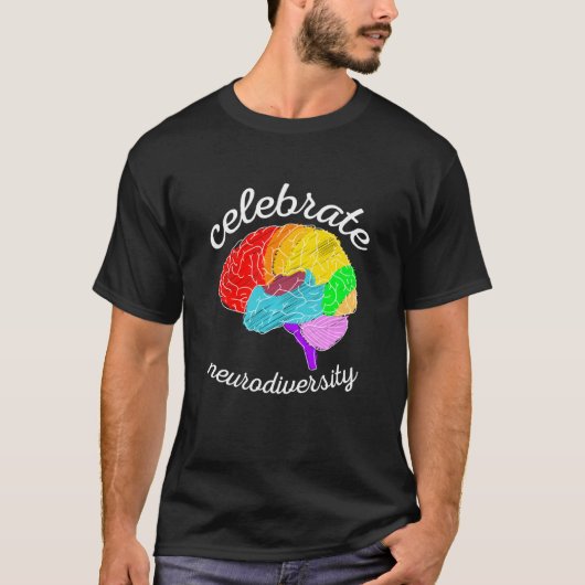 Foto van Autisme op het gebied van neurodiversitei T-shirt (Voorkant)
