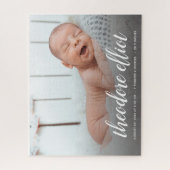 Foto van baby Birth Announding Legpuzzel (Verticaal)