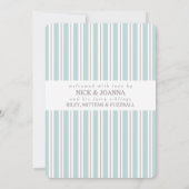 Foto van baby Hallo World Taupe/Aqua 3 Aankondiging (Achterkant)