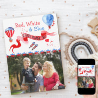 Foto van baby nummer twee rood wit en blauw zwange