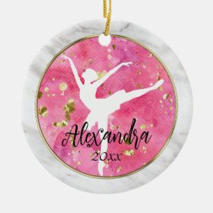 Foto van Back Ballerina Ballet Girls Elegant Dance Keramisch Ornament