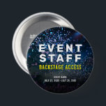 Foto van Backstage Access van het personeel van he Ronde Button 7,6 Cm<br><div class="desc">Event Staff Backstage Access Photo Button</div>