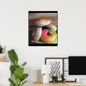 Foto van Bagels Poster (Thuiskantoor)