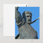 Foto van Balboa Park standbeeld van El Cid User:St Briefkaart (Voorkant / Achterkant)