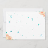 Foto van Ballerina verjaardagsuitnodiging Ballet Kaart (Achterkant)